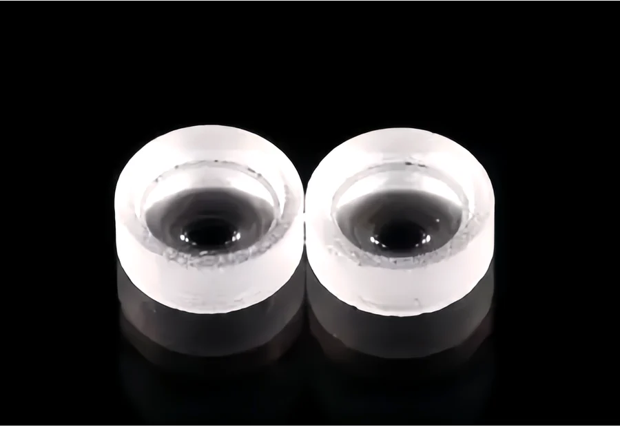 Double concave micro lens samples